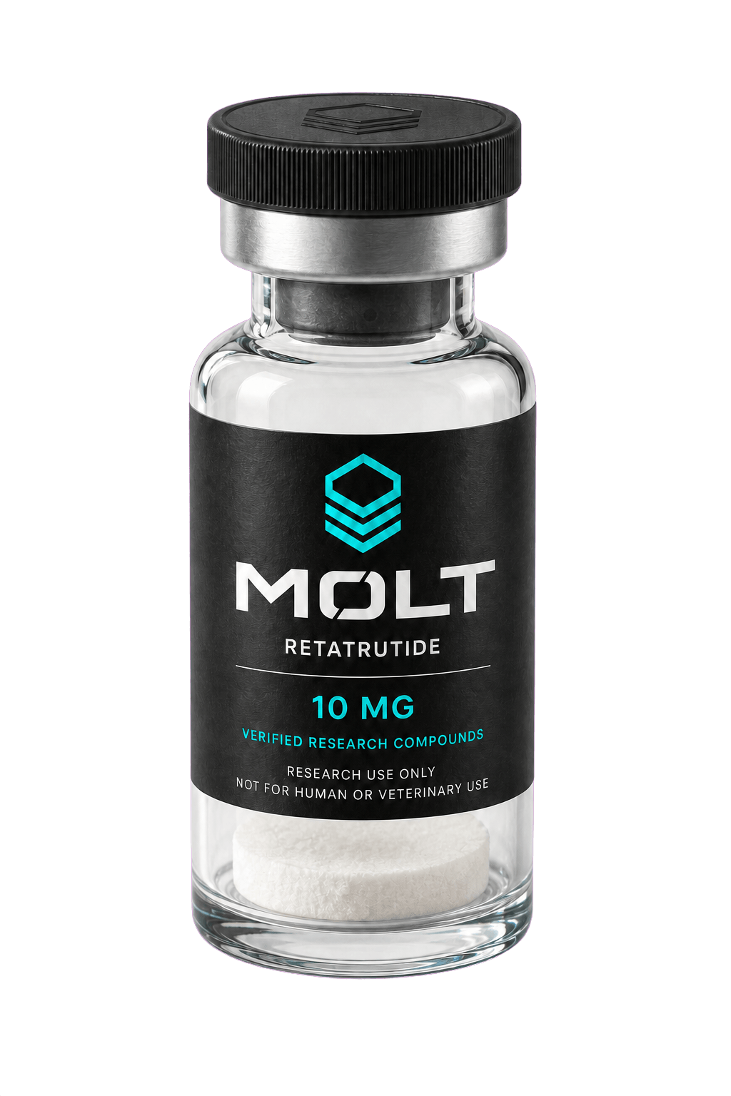 MOLT Retatrutide 10 mg scientific reference vial